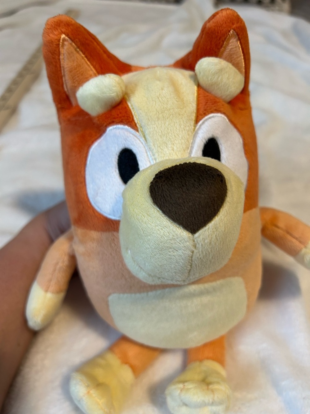 Bluey 12-inch Talking Bingo Plush.